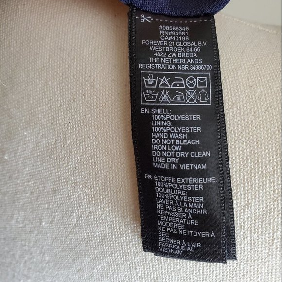 Forever 21 dress Sm Petite Multi Color Strapless - Picture 6 of 6